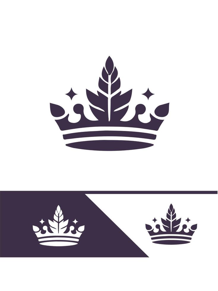Crown Of Green diver logo vector