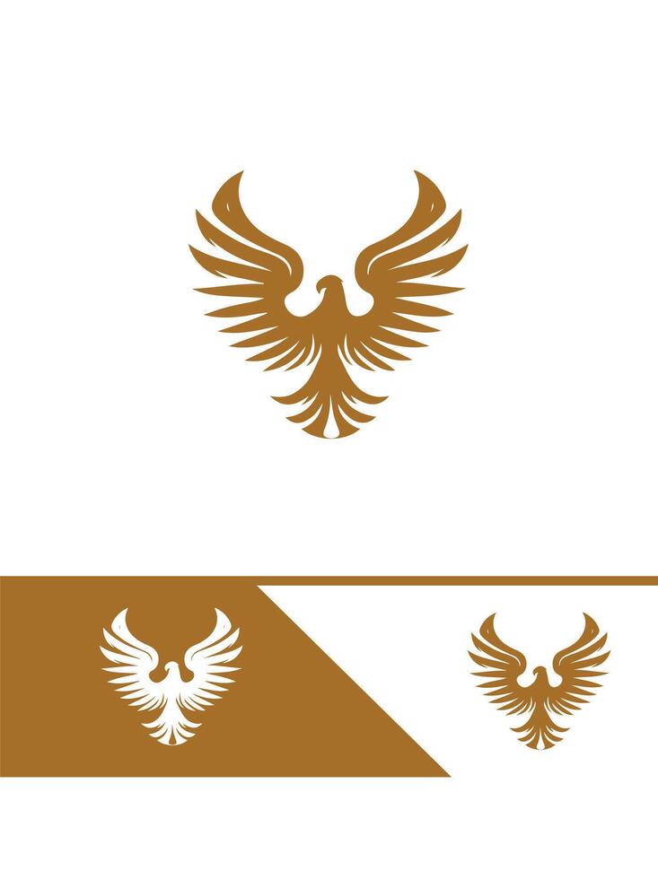 Fierce Eagle lion eagle logo vector