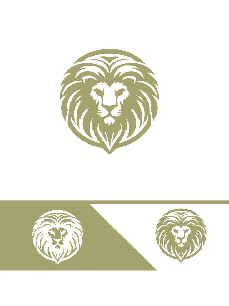 Lion Wingspan lion eagle logo vector