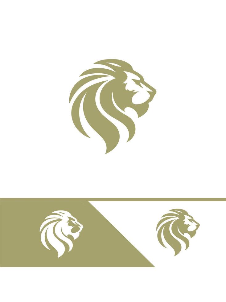Fierce Lion lion eagle logo vector
