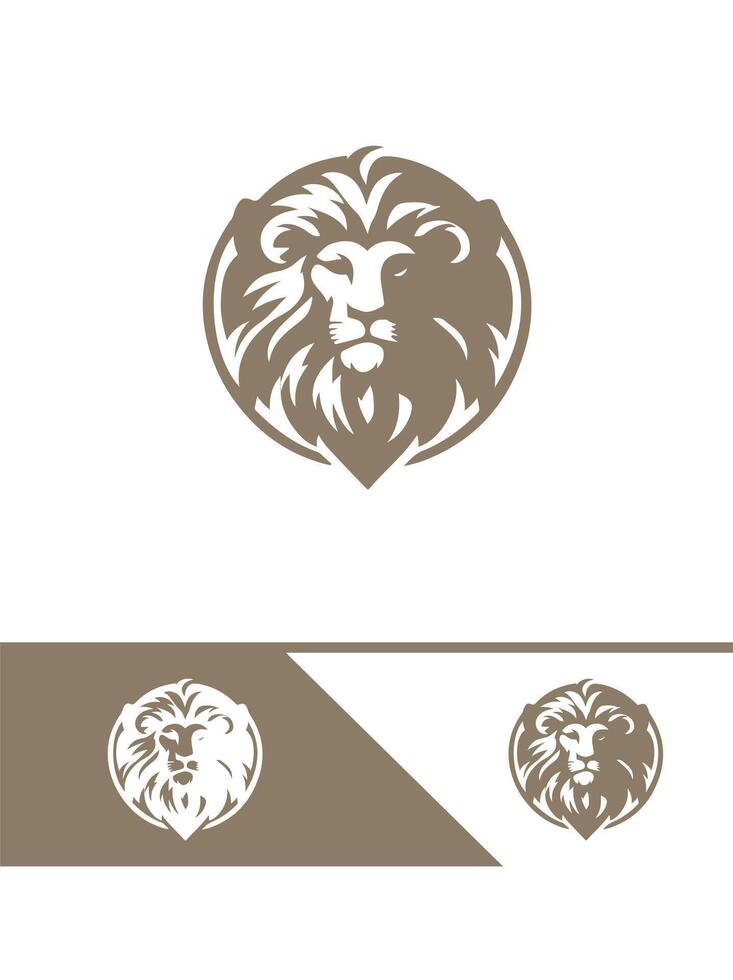 King Eagle lion eagle logo vector