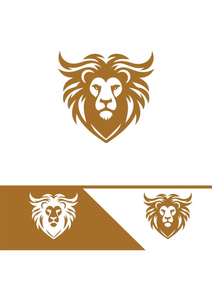 Thunder Eagle lion eagle logo vector