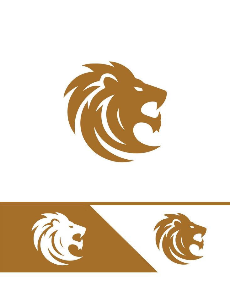 Lion Wings lion eagle logo vector
