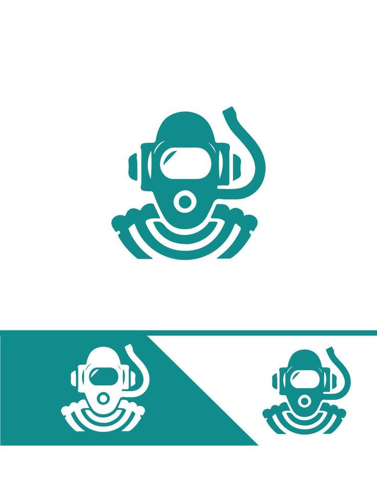 Diver X diver logo vector