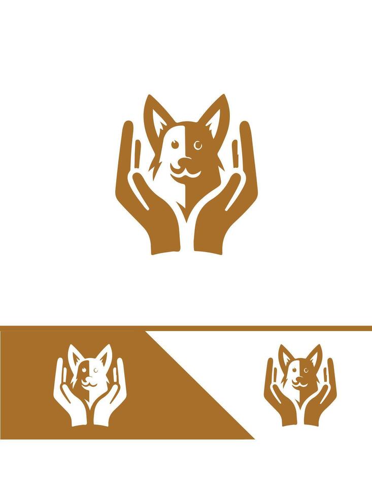 Safe Tails Care Pets In Safe Hand logo vector