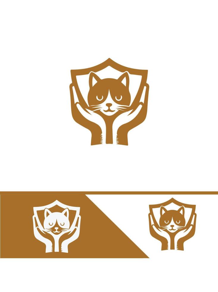 Secure Paws Pets In Safe Hand logo vector