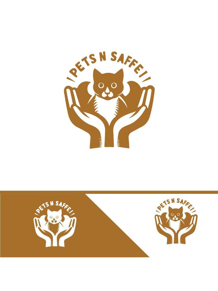 Safe Paws Pets In Safe Hand logo vector