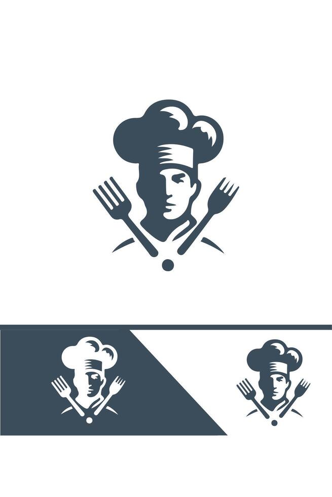 Chefs Corner turban logo vector