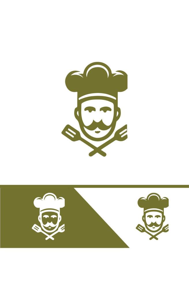 Chefs Escape turban logo vector
