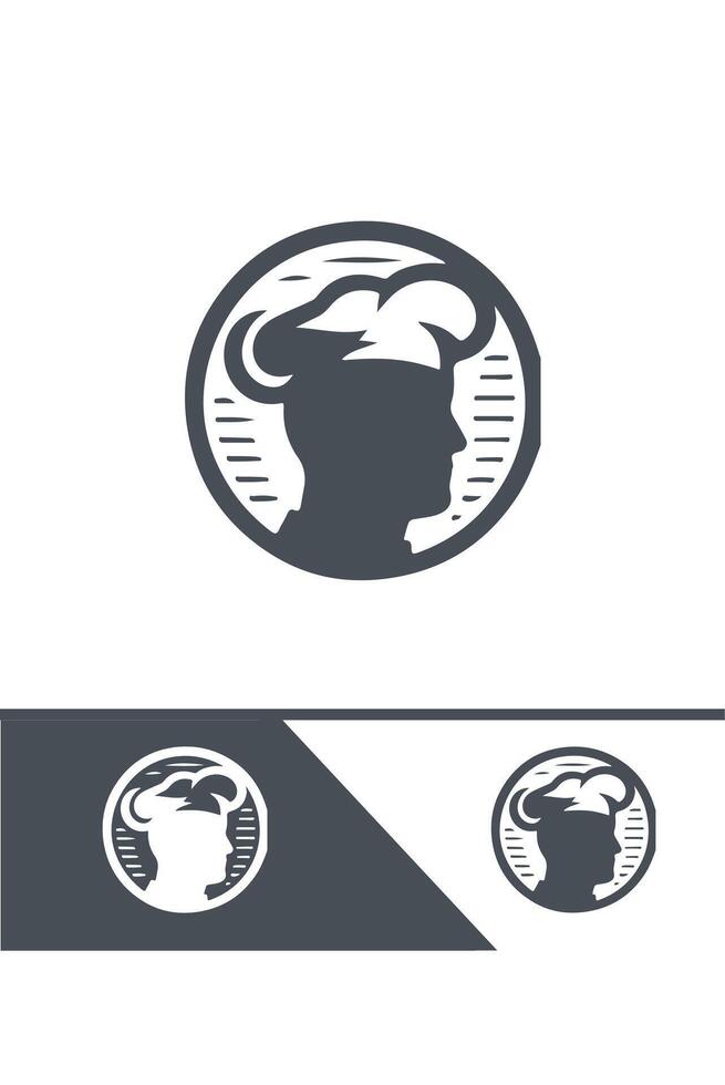 Culinary Whisk Chef logo vector
