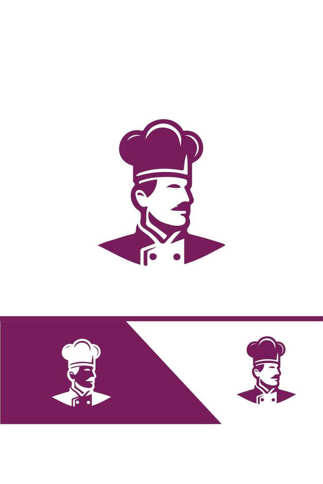 Flavor Curator Chef logo vector