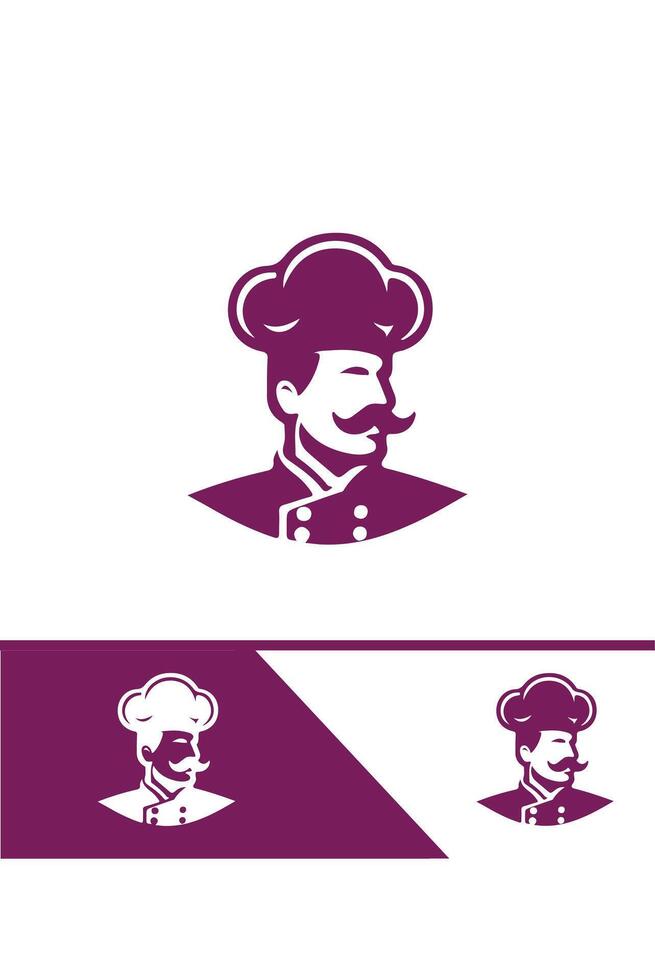 Gourmet Genius Chef logo vector