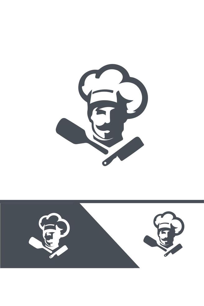 Kitchen Harmony Chef logo vector