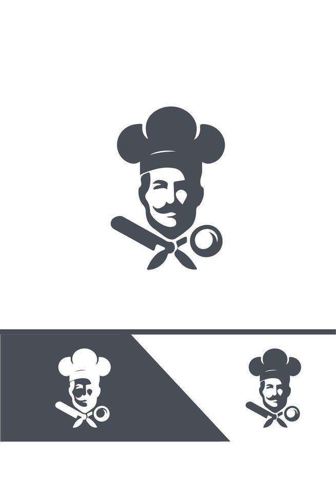 Flavor Nation Chef logo vector
