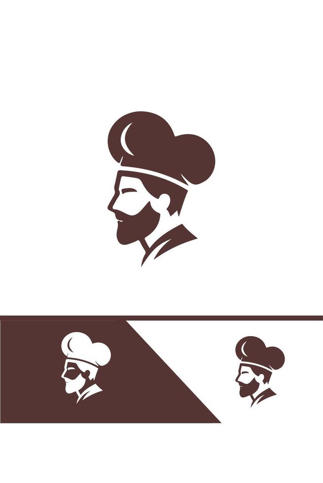 The Gourmet Guru Chef logo vector