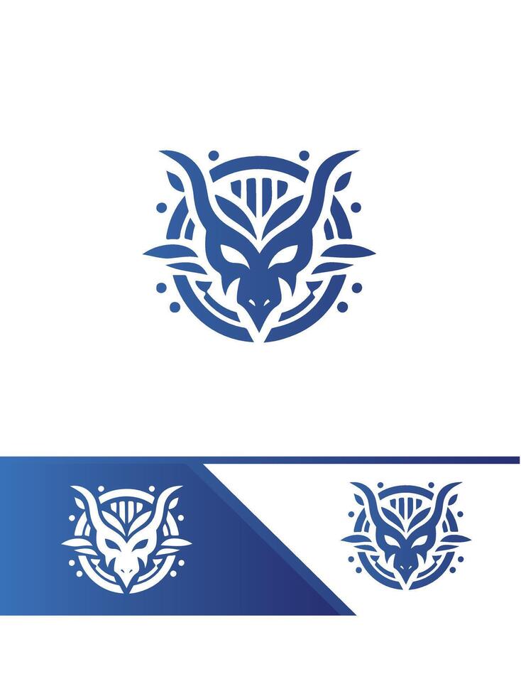 Papuan Tribe TRIBAL logo vector