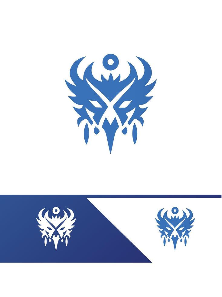 Akan Tribe TRIBAL logo vector