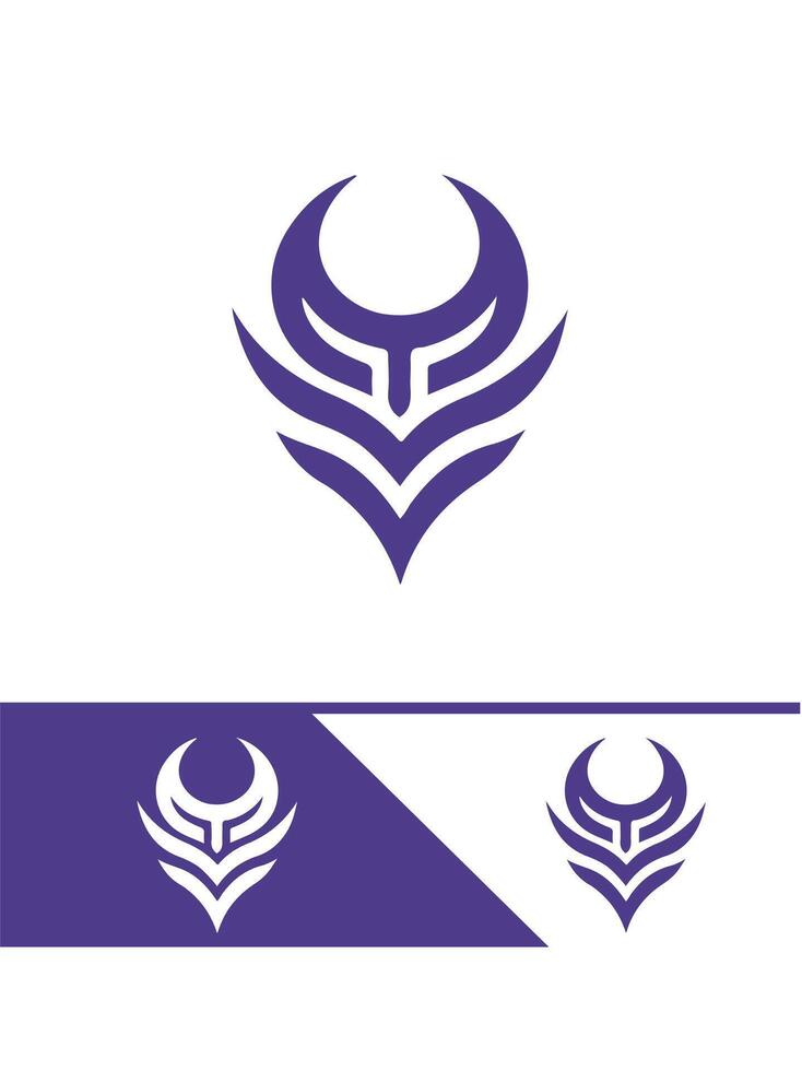 Tribe Spirit tribal logo design vector