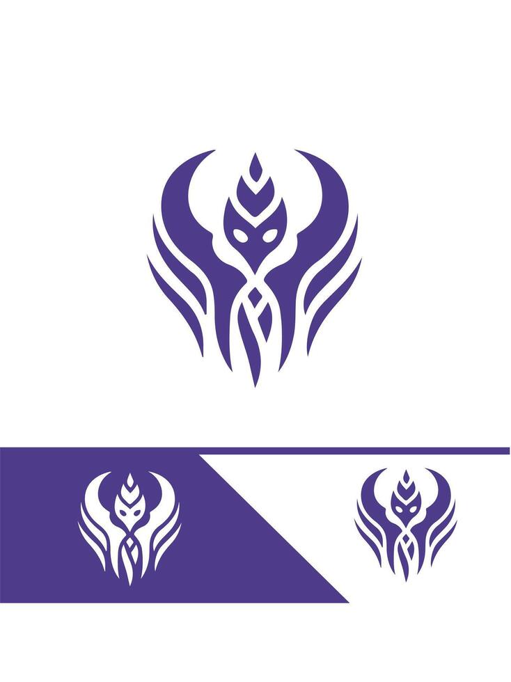 Ancient Tribe tribal logo design vector