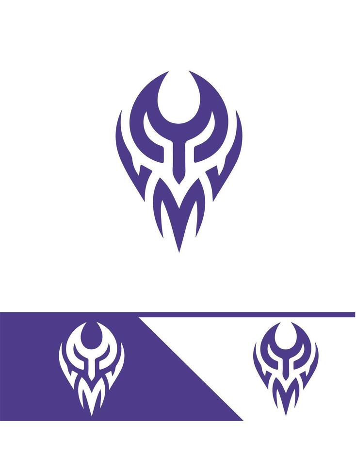 Tarahumara Tribe TRIBAL logo vector