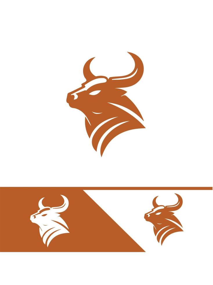 Ironclad Bull Ranch bull logo vector