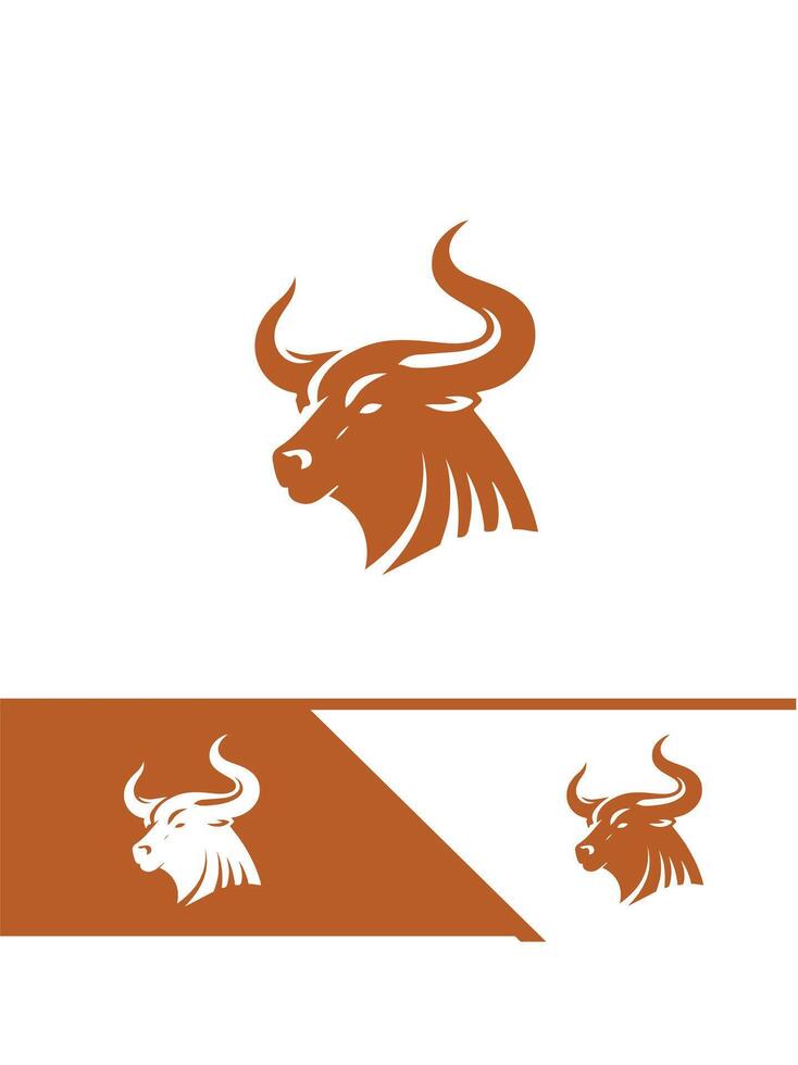 Bull Haven bull logo vector