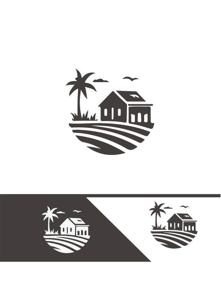 Golden Grove Fields FARM FIELD logo vector