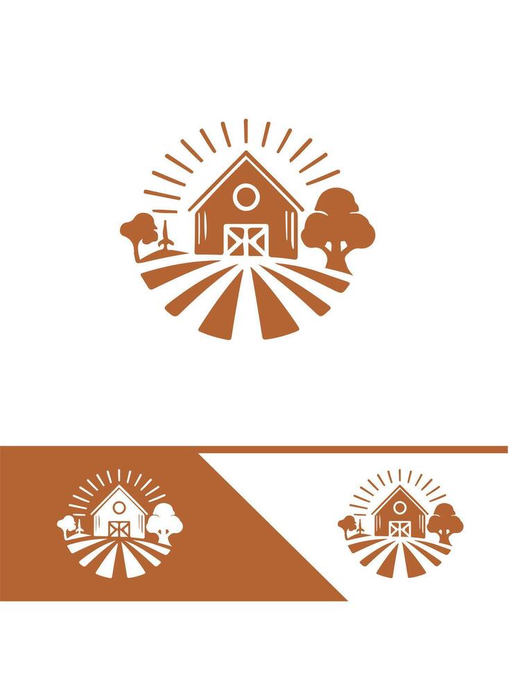 Valley Fields FARM FIELD logo vector