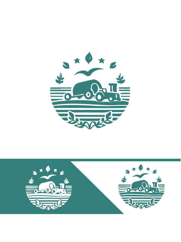 Horizon Meadows FARM FIELD logo vector