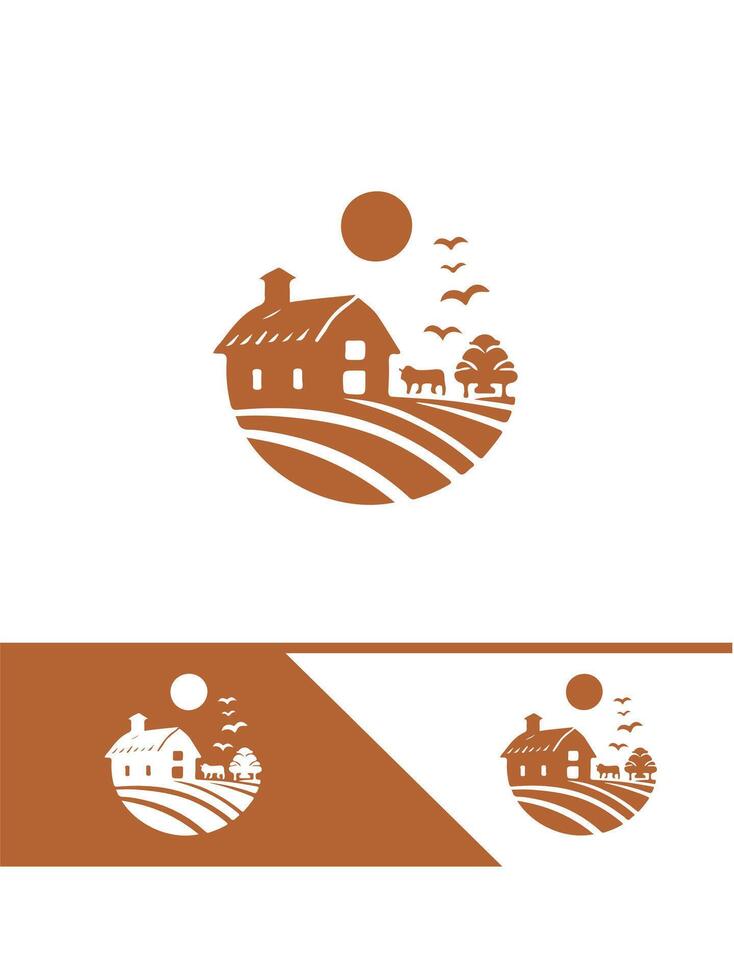 Hilltop Farms FARM FIELD logo vector