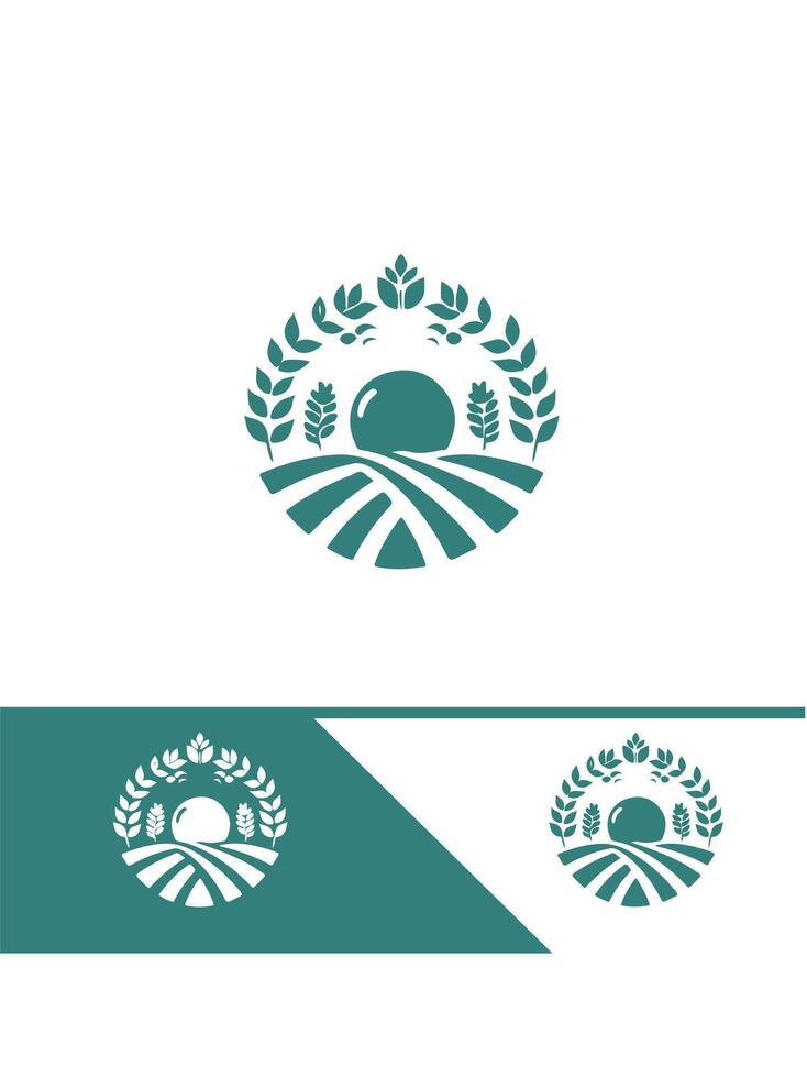 Meadowview Farms FARM FIELD logo vector