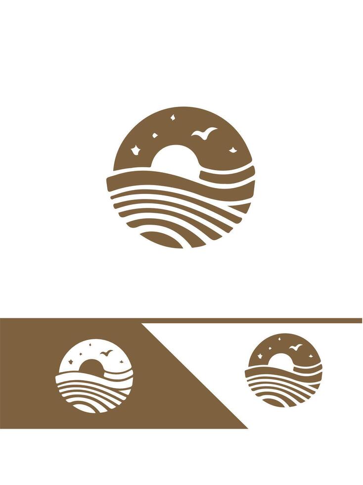 Blossom Fields FARM FIELD logo vector