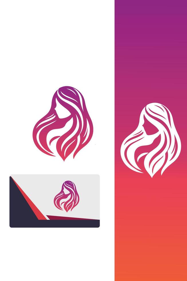 Flamingo Gaze Logo Design vector