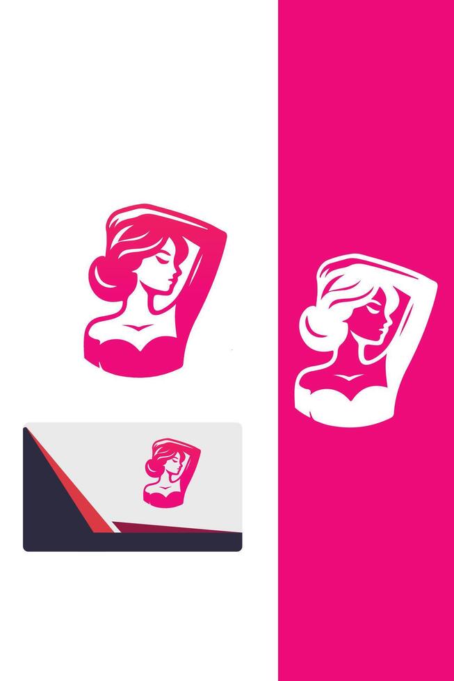 Serenity Flaminine Girl Logo vector