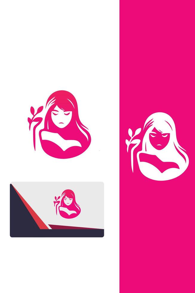 Flamingo Heaven Logo Design vector