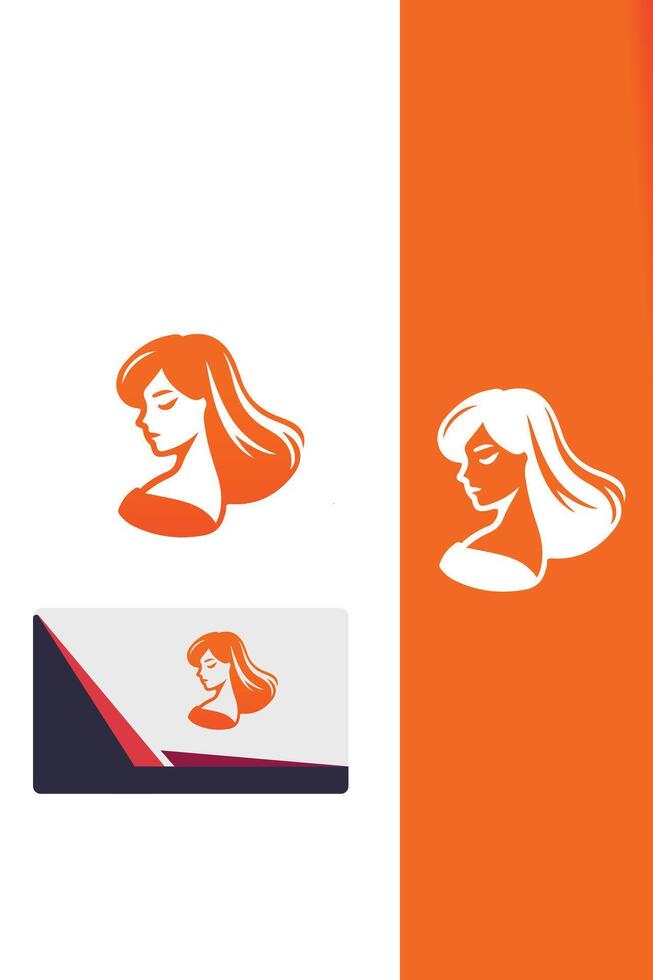 Diva Vibes Flaminine Girl Logo vector