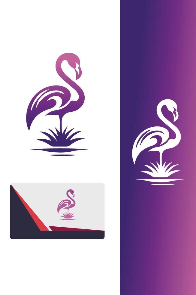 Flamingo Dream Flaminingo Logo vector