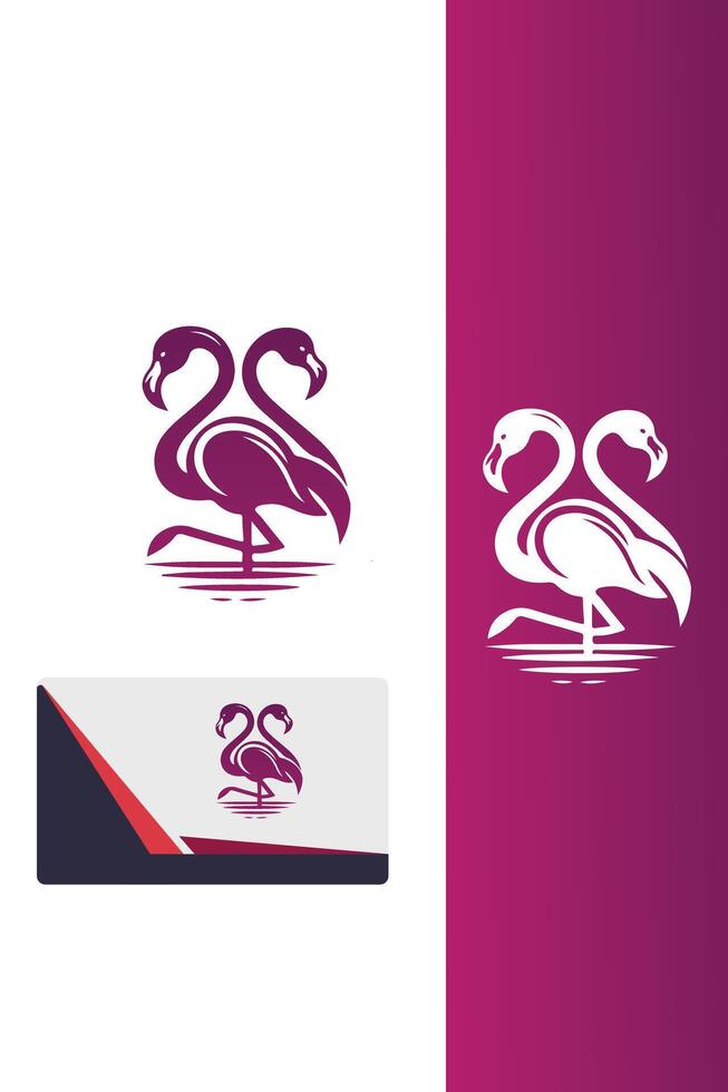 Phoenix Flame Flaminingo Logo vector