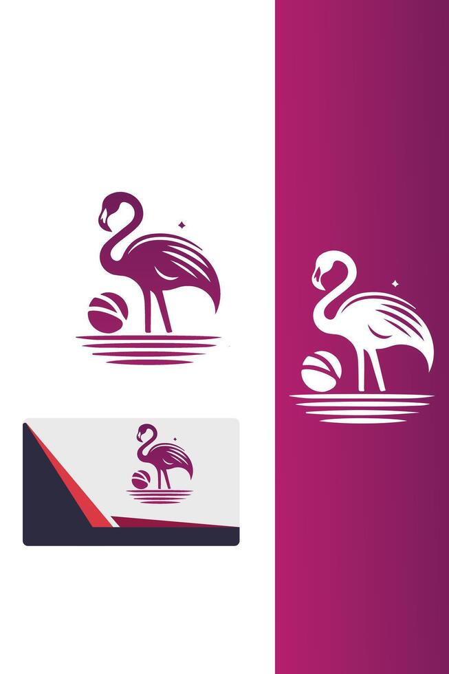 Flame Flaminingo Logo vector