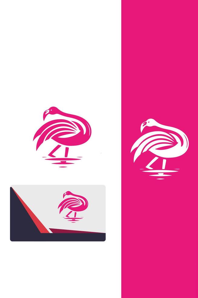 Flamingo Magic Logo vector