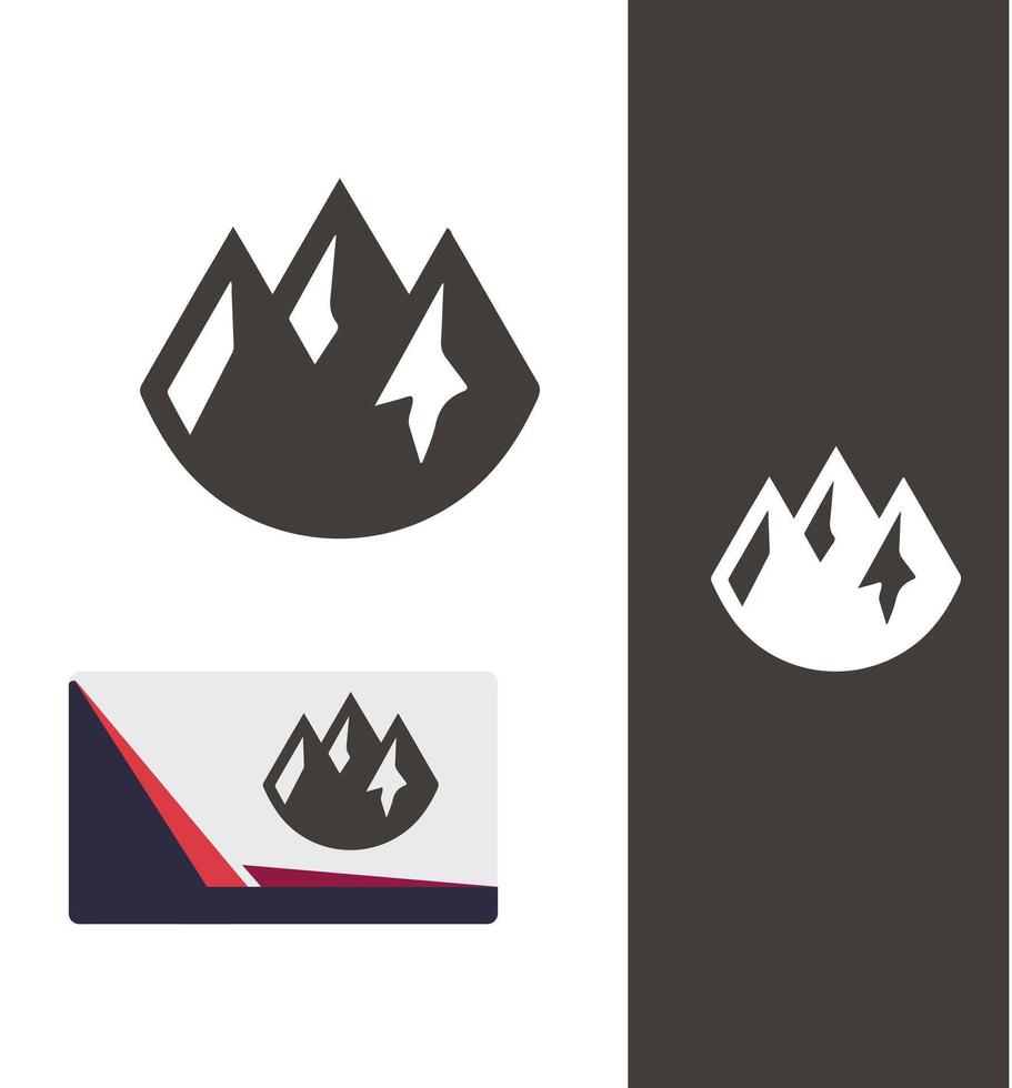 Summit Reach peak logo vector