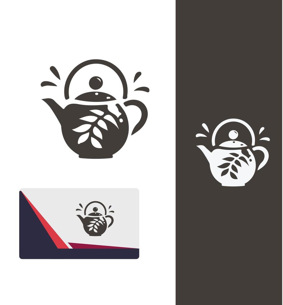 Tasty Teapot Logo Design vector