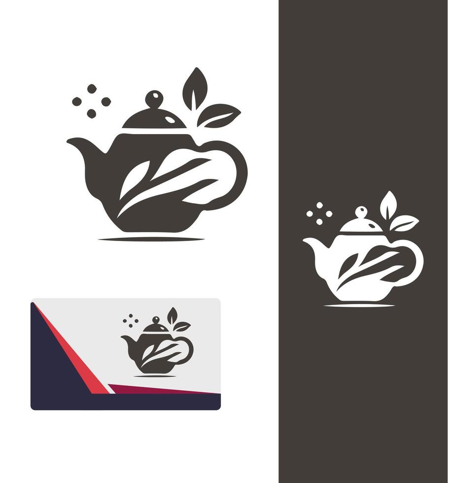 Heavenly Teapot Logo Design vector