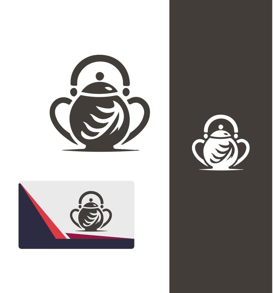 The Teapot Craze Logo vector