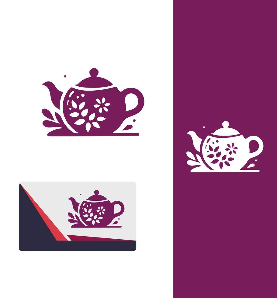 The Tea House Logo vector