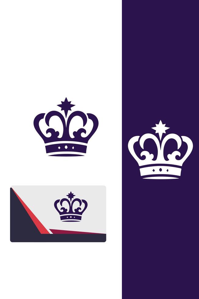 Glorious Crest royal crown logo vector