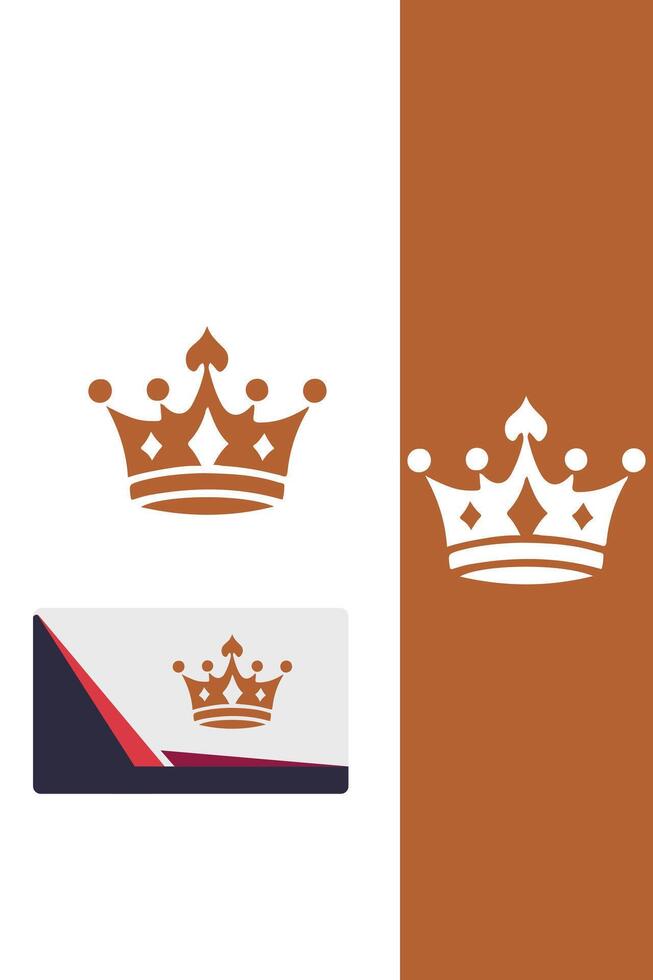 Monarchs Circle royal crown logo vector