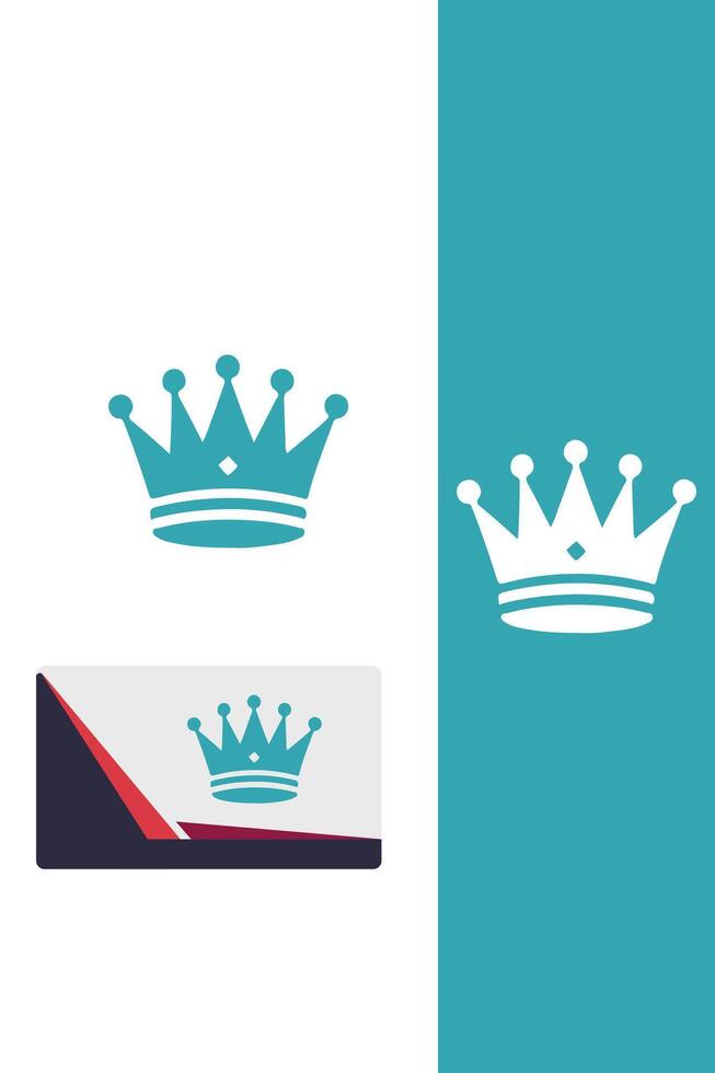 Empire Crest royal crown logo vector