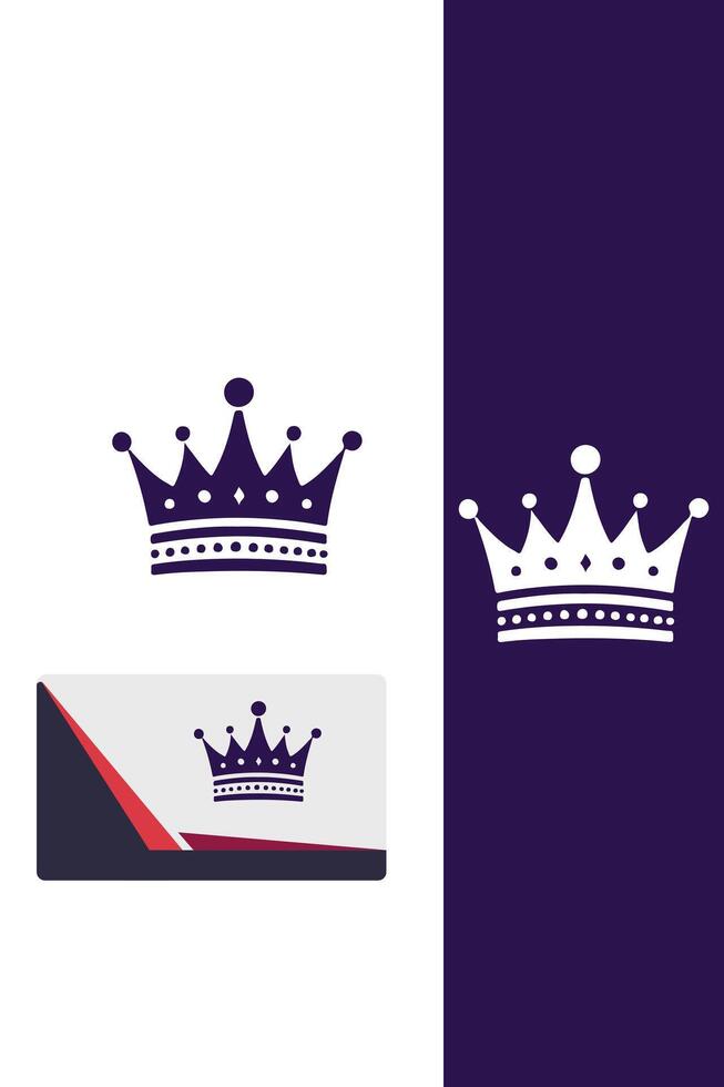 Divine Crown royal crown logo vector