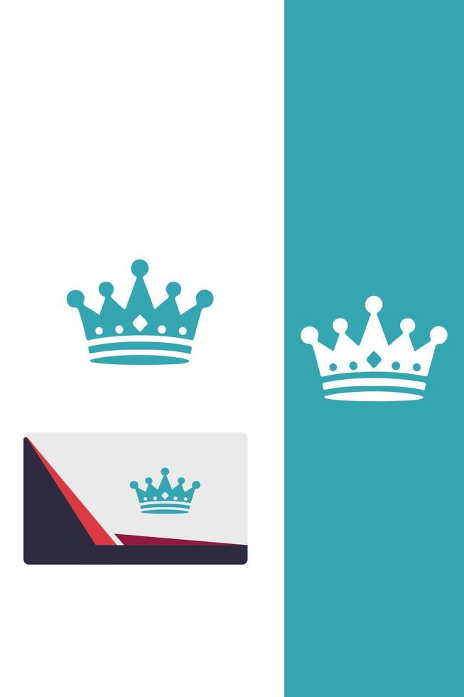Crown of Destiny royal crown logo vector